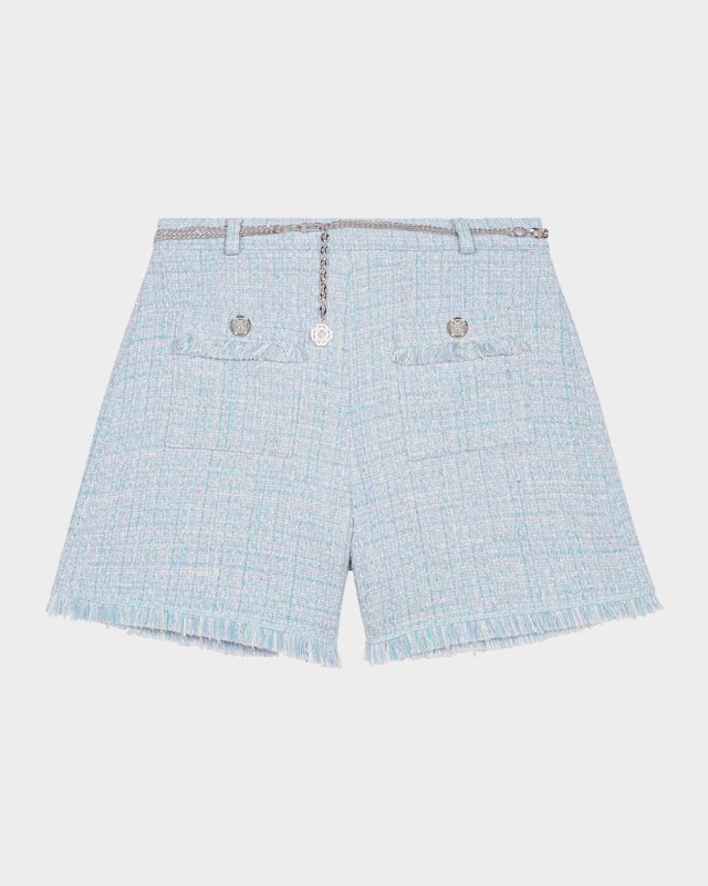 Ictorine Tweed Shorts